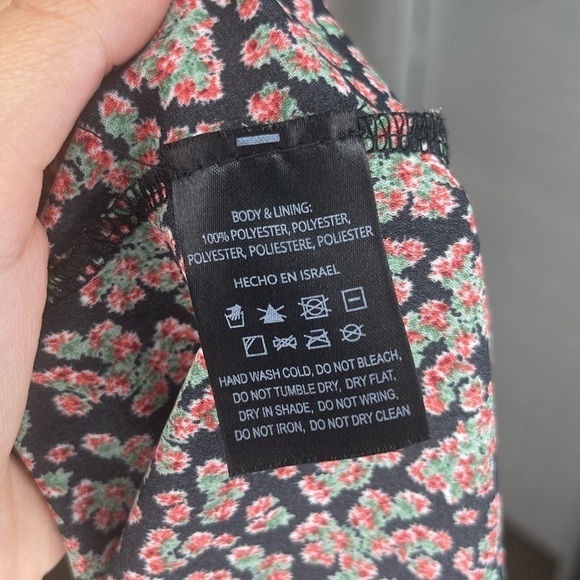 Sabina Musayev Floral Sleeveless Top Multicolor Size XS - Picture 6 of 6